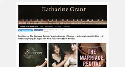 Desktop Screenshot of katharinegrant.com